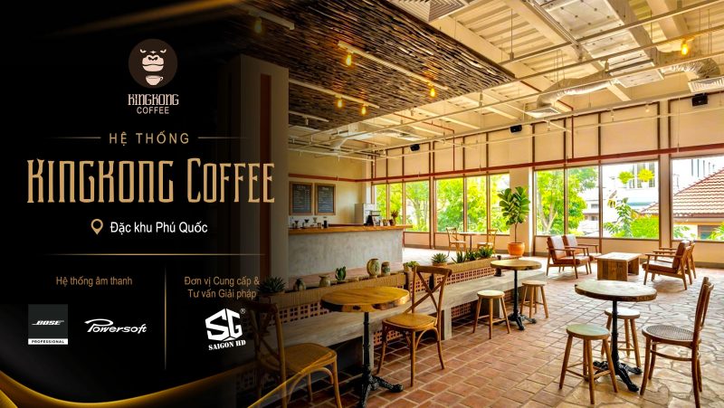 Giai phap am thanh Bose Professional nang tam khong gian quan cafe 35