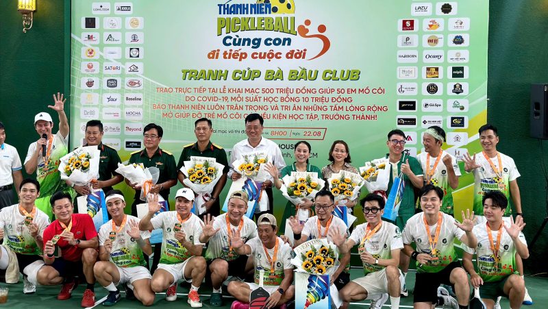 Ho tro he thong am thanh Giai dau Pickleball Cung Con Di Tiep Cuoc Doi - Bao Thanh Nien 27